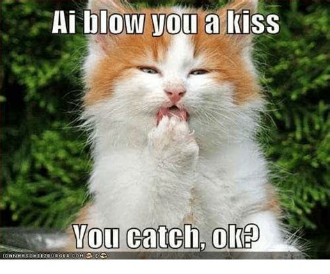 blowing kisses meme